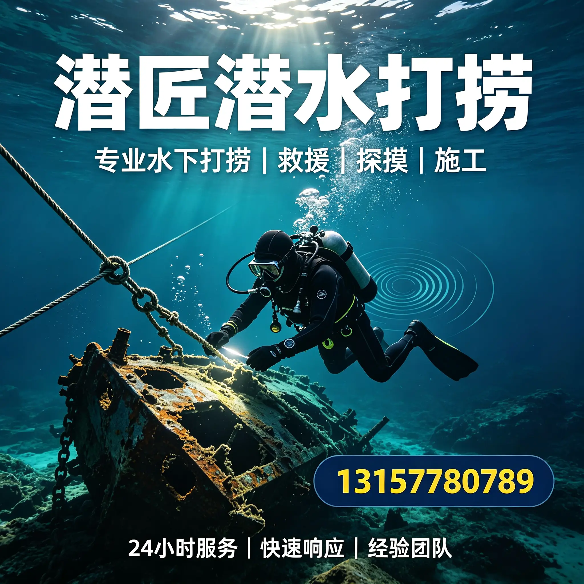 保亭水下打捞作业服务产品